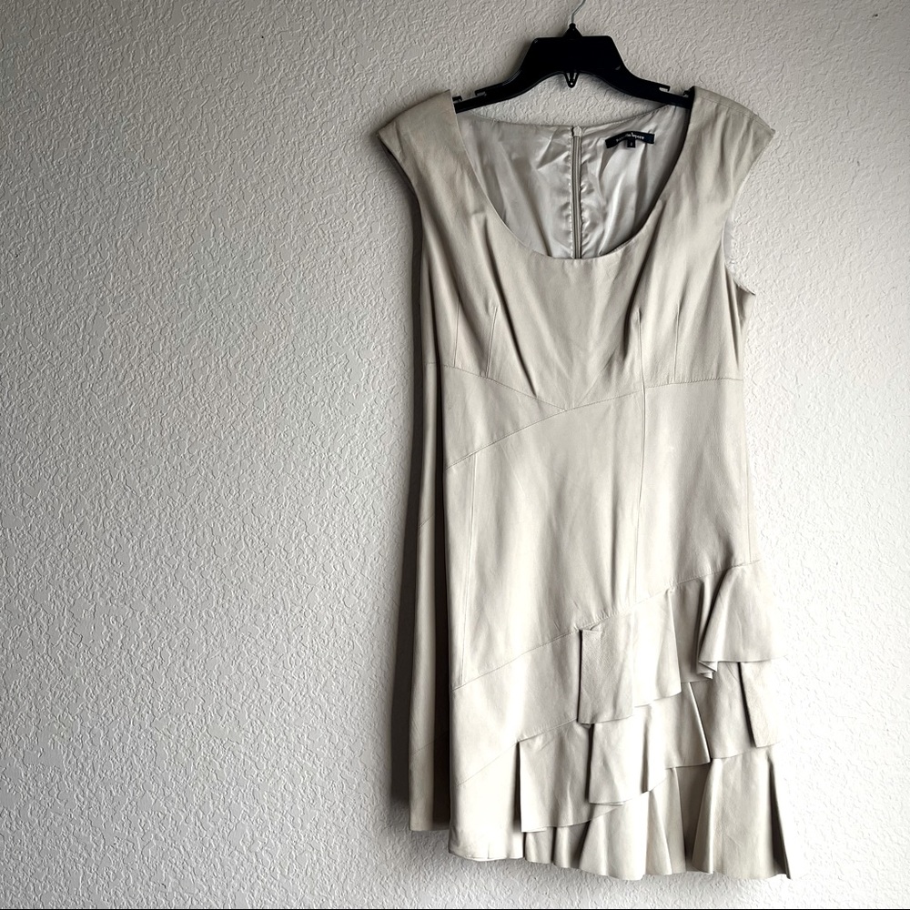 Nanette Lepore Dress size 8 all leather